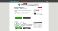 Desktop Screenshot of burner-software.com